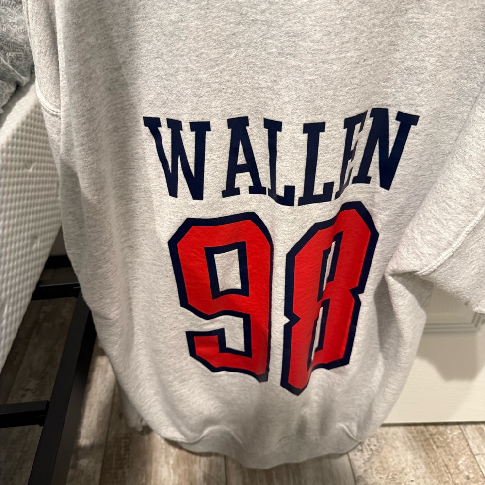 Gray and Red Men's Sweater